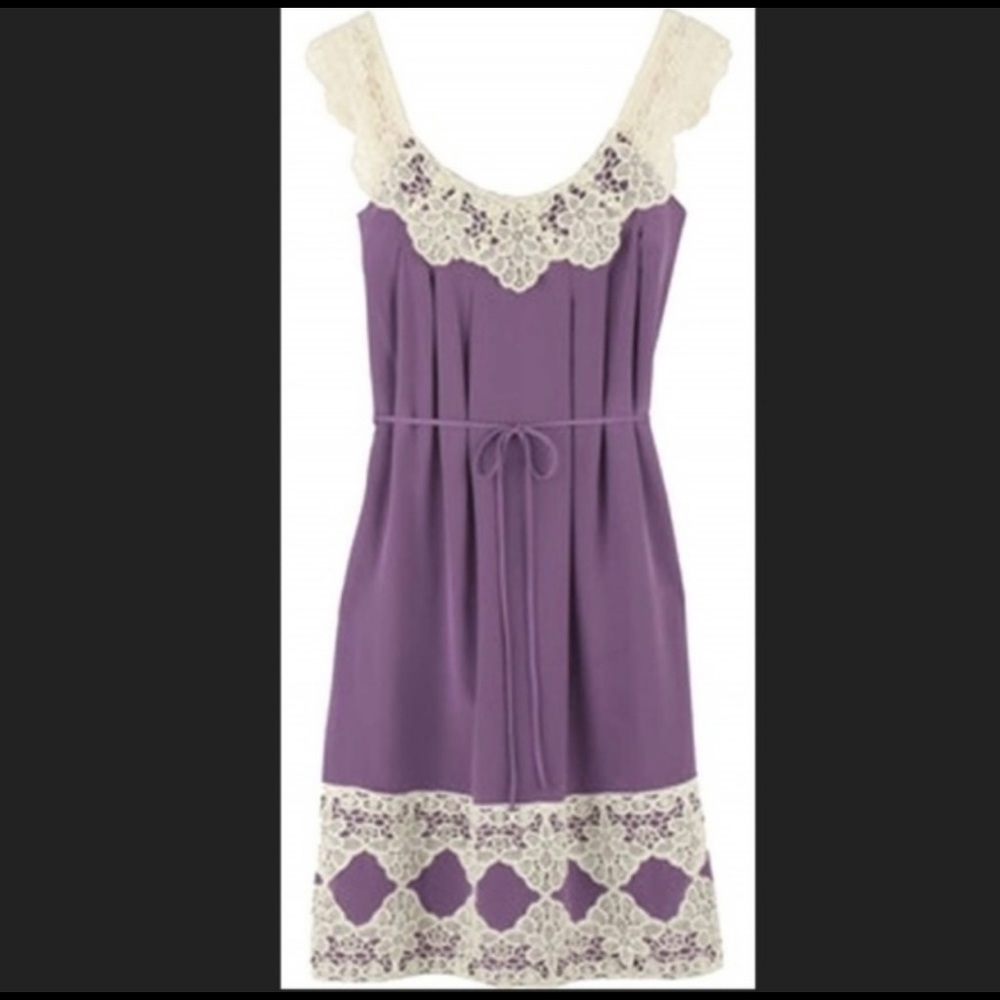 Lavender and lace milly dress